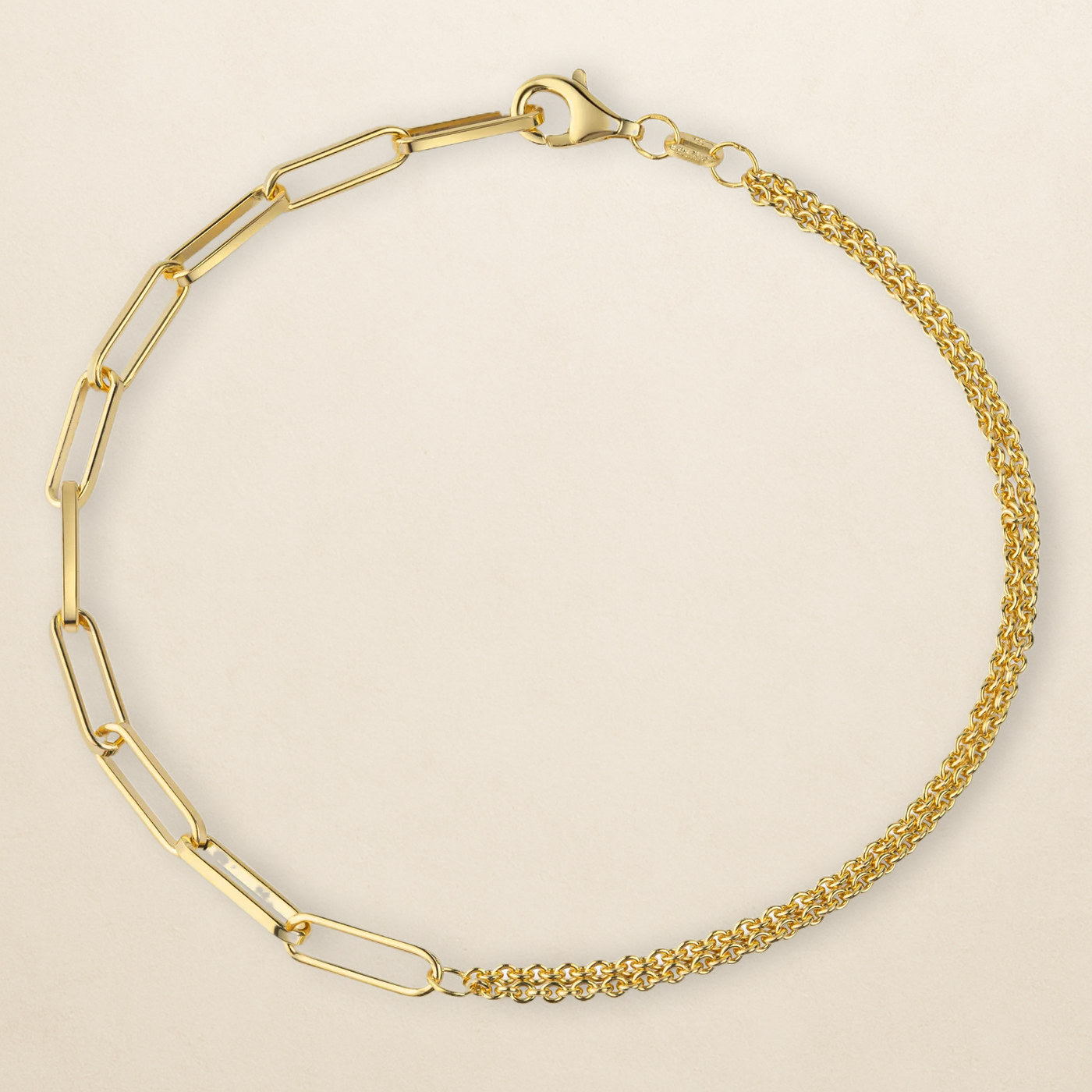 Aurélia Link Bracelet – in vergoldetem 925er Silbe