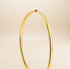 Noelle Creolen – vergoldetes 925er Silber