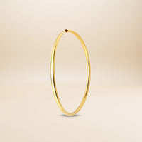 Noelle Creolen – vergoldetes 925er Silber