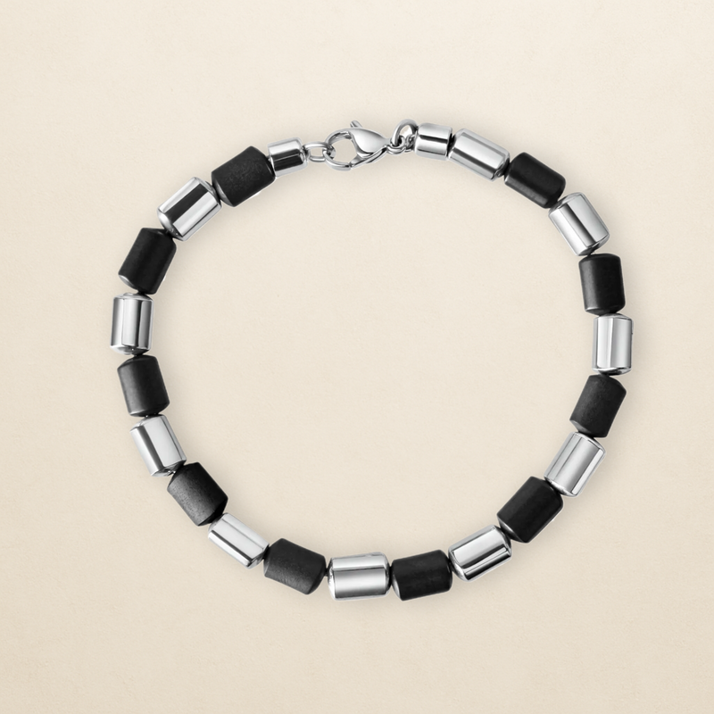 Étoile Hematite Bracelet – Edelstahl