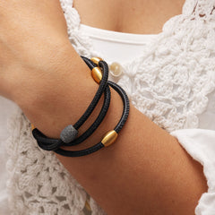 Éliane Bold Bracelet – Edelstahl
