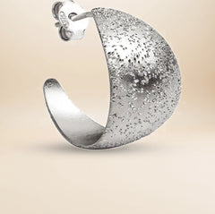 Éliane Bold Ohrringe – 925 Sterling Silber rhodiniert