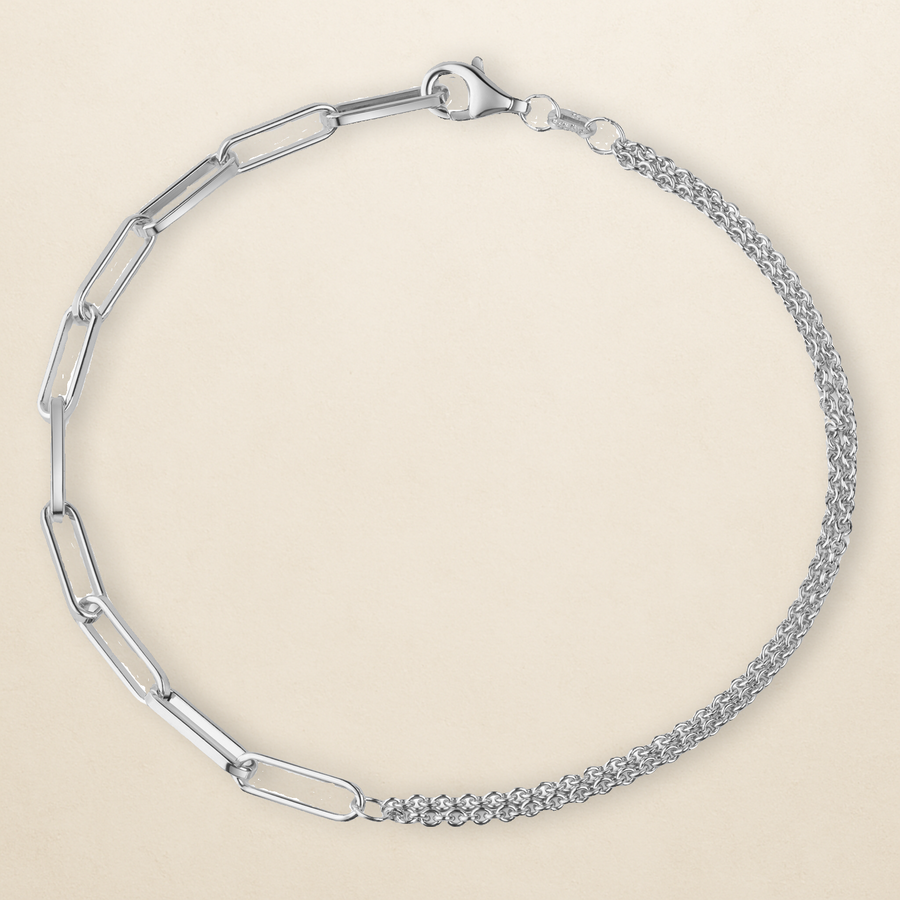 Aurélia Ankerarmband – in 925er Silber