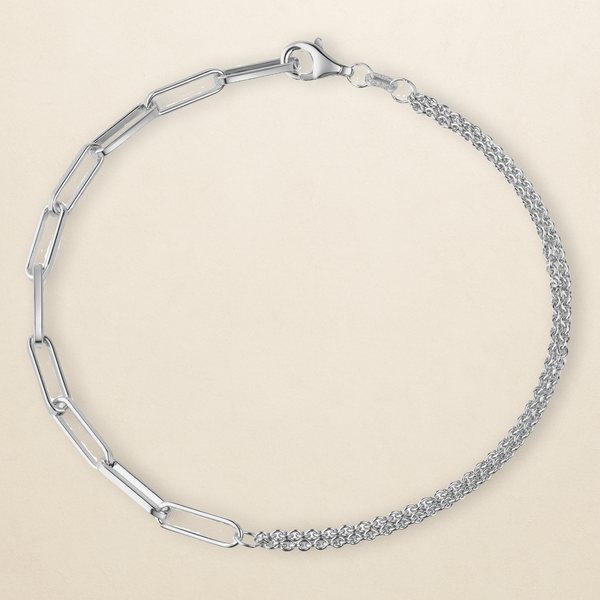 Aurélia Ankerarmband – in 925er Silber
