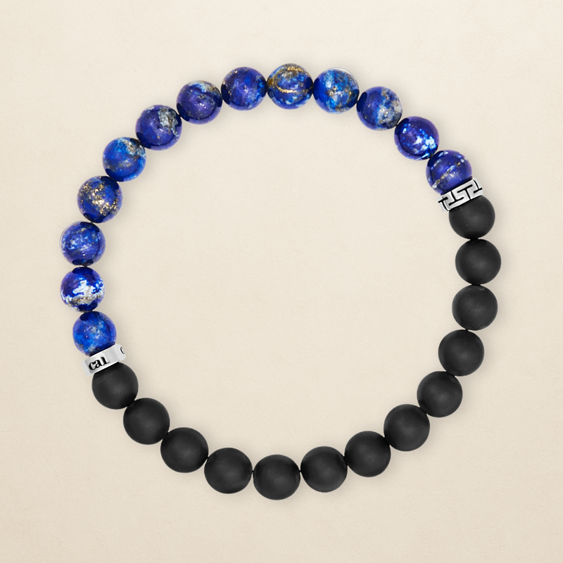 Cai Strech-Armband - Lapis