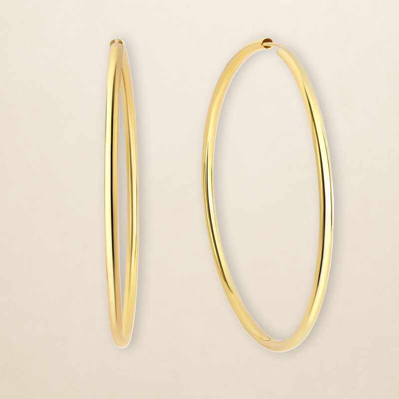 Noelle Creolen – in 925er Silber