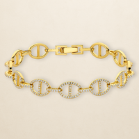 Lumière Bracelet – klarer Zirkonia in 925er Silber