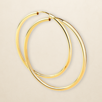 Céleste Creolen – in 925er Silber