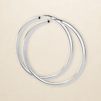 Mira Creolen – in 925er Silber